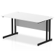 Rayleigh Cantilever 800mm Deep Straight Office Desk